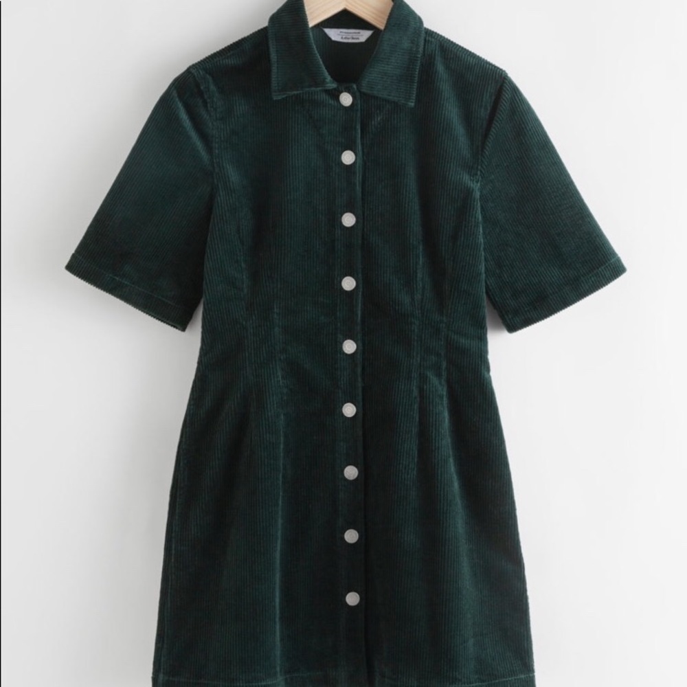 & other stories mini dress